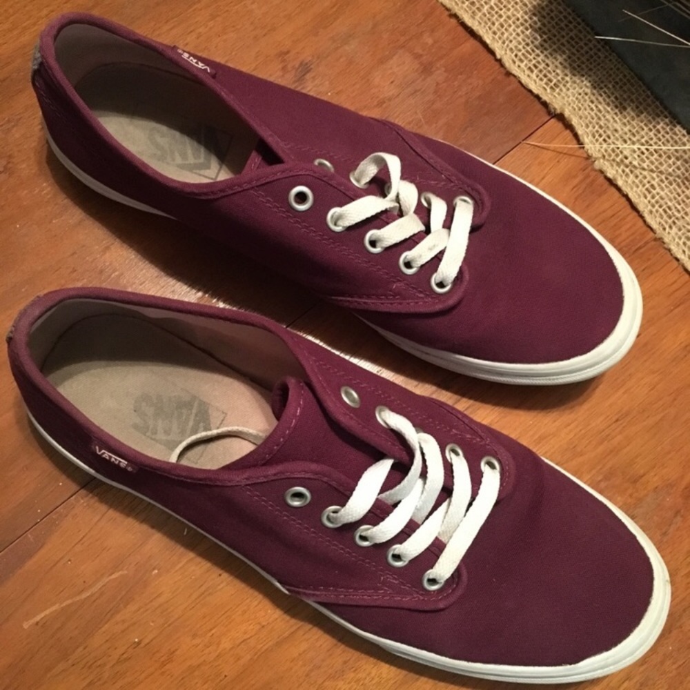 Maroon Vans